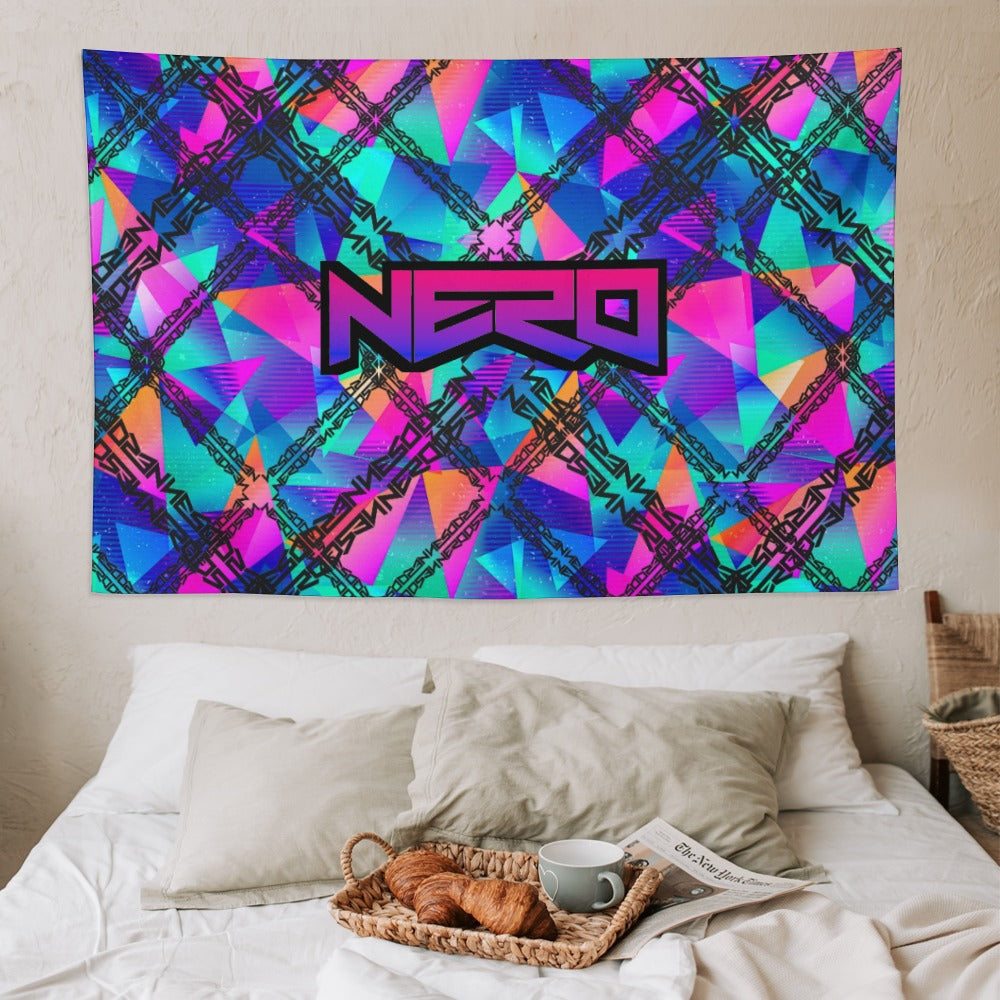 Custom EDM Artist Tapestry Rave Wall Hanging Music Festival Flag Camping Totem Decoration Large Multiple Sizes