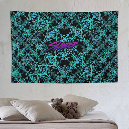 Custom EDM Artist Tapestry Rave Wall Hanging Music Festival Flag Camping Totem Decoration Large Multiple Sizes