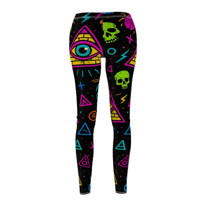 Neon Illuminati Chaos – Cut & Sew Leggings | Limited Edition Illuminasty Drop