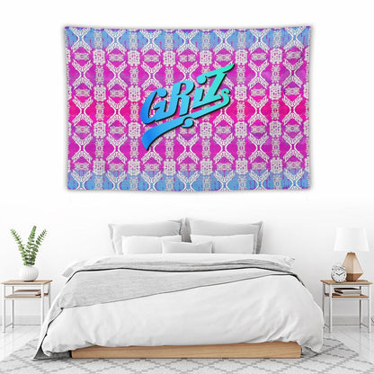 Custom EDM Artist Tapestry Rave Wall Hanging Music Festival Flag Camping Totem Decoration Large Multiple Sizes