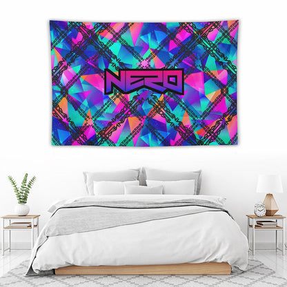 Custom EDM Artist Tapestry Rave Wall Hanging Music Festival Flag Camping Totem Decoration Large Multiple Sizes