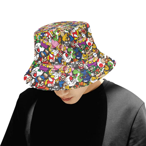 Mario Party Unisex Summer Bucket Hat
