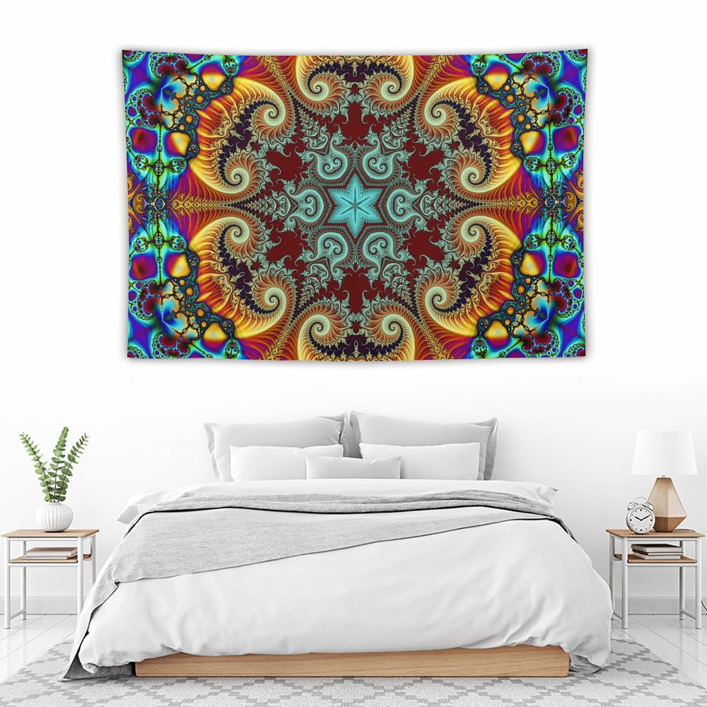 Custom EDM Artist Tapestry Rave Wall Hanging Music Festival Flag Camping Totem Decoration Large Multiple Sizes