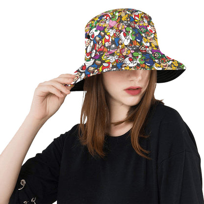 Mario Party Unisex Summer Bucket Hat