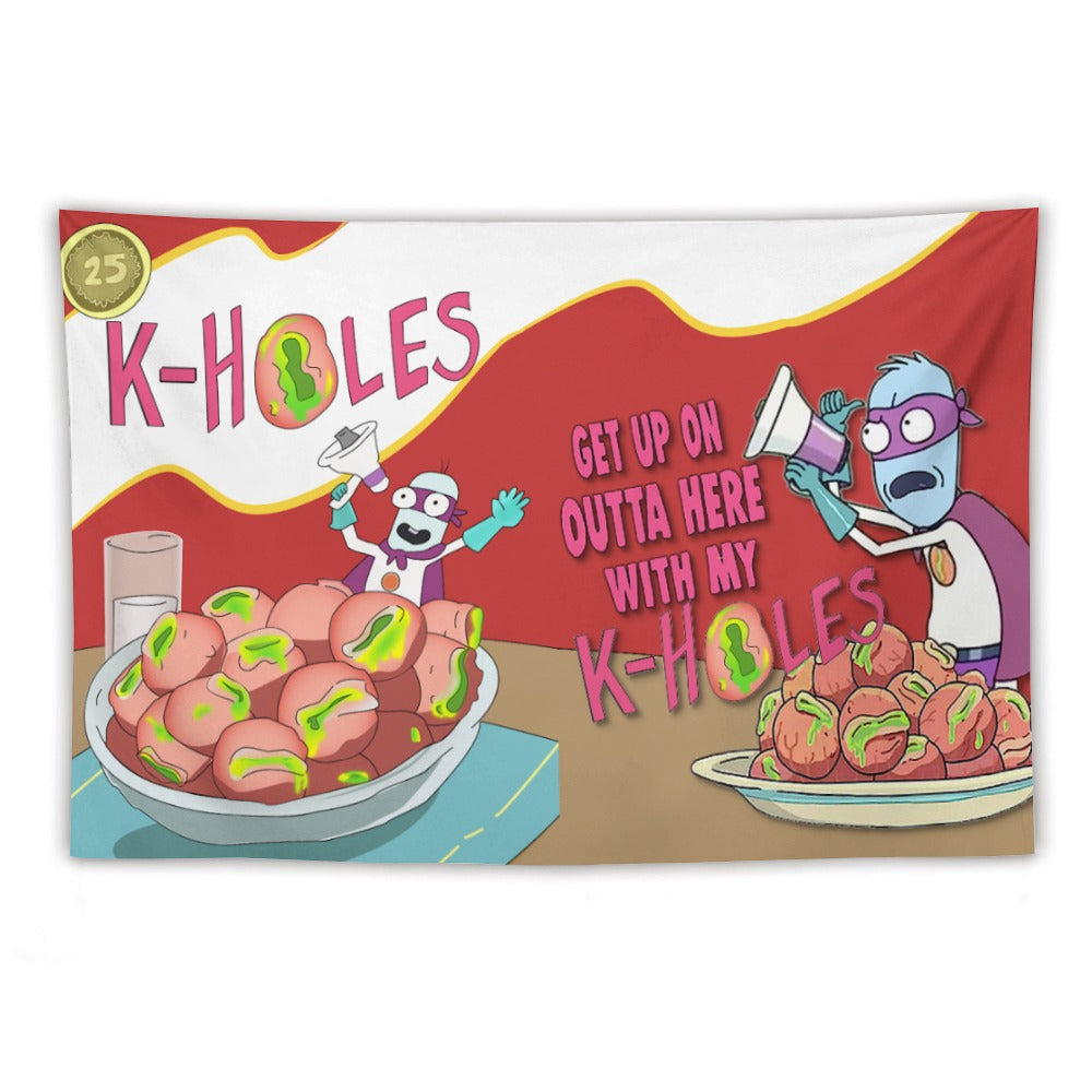 Custom EDM Artist Tapestry Rave Wall Hanging Music Festival Flag Camping Totem Decoration Large Multiple Sizes