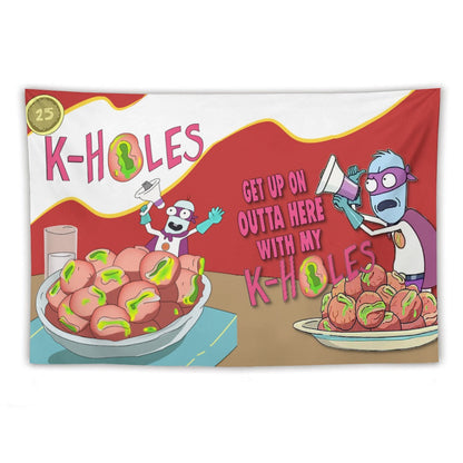 Custom EDM Artist Tapestry Rave Wall Hanging Music Festival Flag Camping Totem Decoration Large Multiple Sizes