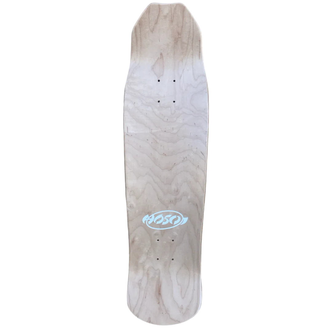 Hosoi Wings 9" LTD Silver Skateboard Deck - Happyart