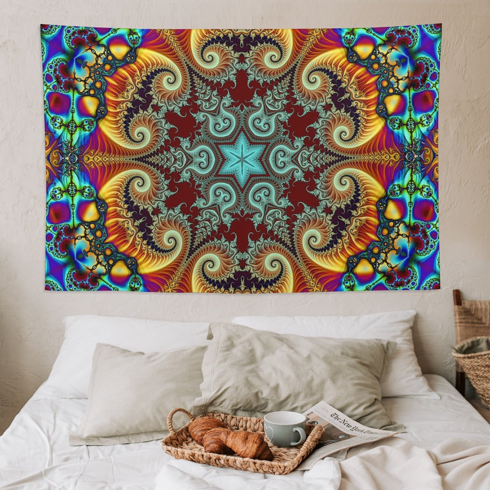 Custom EDM Artist Tapestry Rave Wall Hanging Music Festival Flag Camping Totem Decoration Large Multiple Sizes