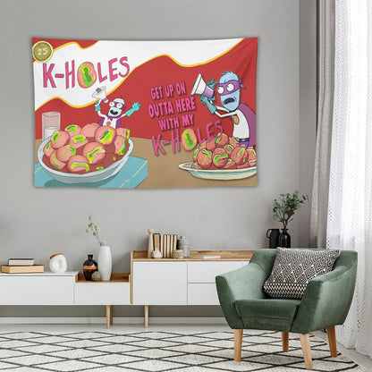 Custom EDM Artist Tapestry Rave Wall Hanging Music Festival Flag Camping Totem Decoration Large Multiple Sizes