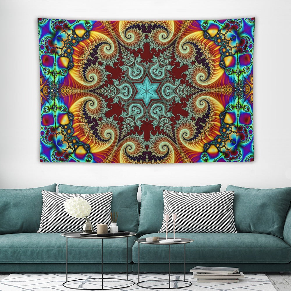 Custom EDM Artist Tapestry Rave Wall Hanging Music Festival Flag Camping Totem Decoration Large Multiple Sizes