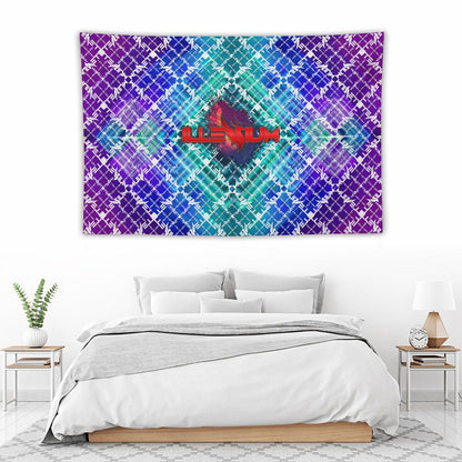 Custom EDM Artist Tapestry Rave Wall Hanging Music Festival Flag Camping Totem Decoration Large Multiple Sizes