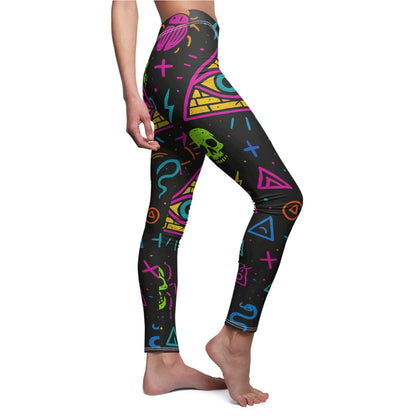 Neon Illuminati Chaos – Cut & Sew Leggings | Limited Edition Illuminasty Drop