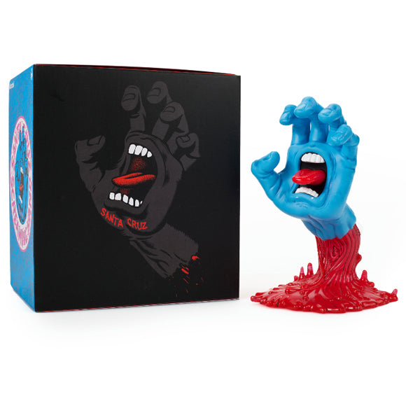 KIDROBOT x Santa Cruz 40th Anniversary Screaming Hand 9" Glow-In-The-Dark Vinyl Art Figure - Happyart 74.95 USD
