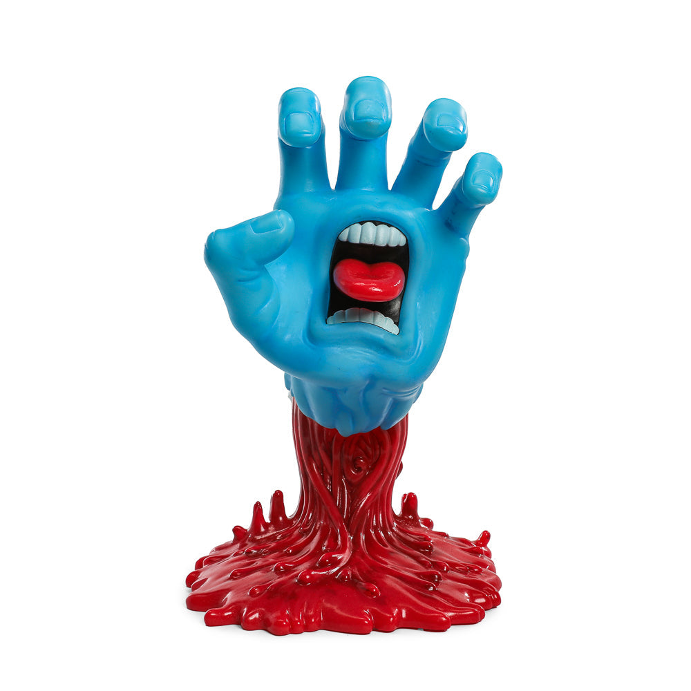 KIDROBOT x Santa Cruz 40th Anniversary Screaming Hand 9" Glow-In-The-Dark Vinyl Art Figure - Happyart 74.95 USD