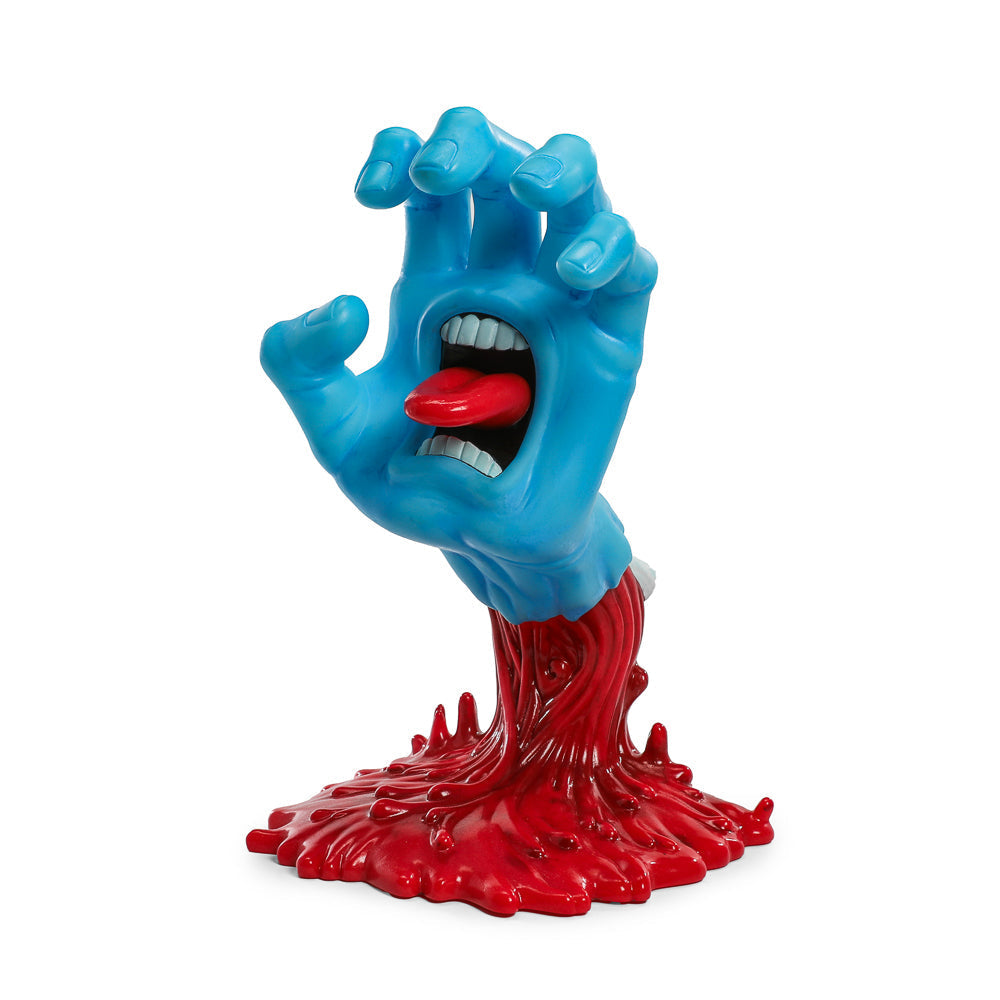 KIDROBOT x Santa Cruz 40th Anniversary Screaming Hand 9" Glow-In-The-Dark Vinyl Art Figure - Happyart 74.95 USD