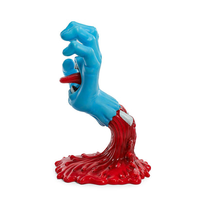 KIDROBOT x Santa Cruz 40th Anniversary Screaming Hand 9" Glow-In-The-Dark Vinyl Art Figure - Happyart 74.95 USD