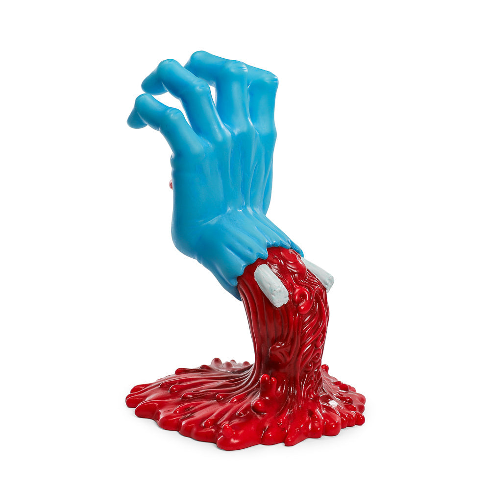 KIDROBOT x Santa Cruz 40th Anniversary Screaming Hand 9" Glow-In-The-Dark Vinyl Art Figure - Happyart 74.95 USD