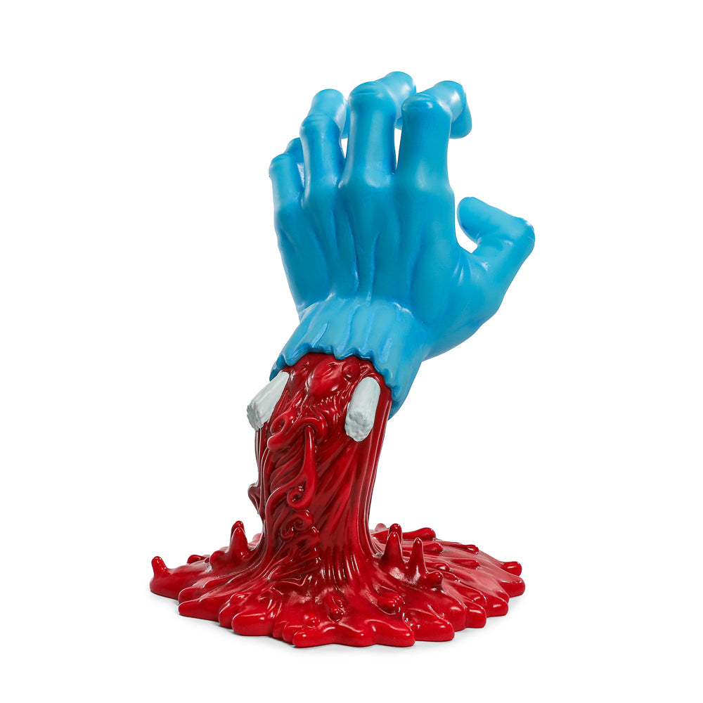 KIDROBOT x Santa Cruz 40th Anniversary Screaming Hand 9" Glow-In-The-Dark Vinyl Art Figure - Happyart 74.95 USD