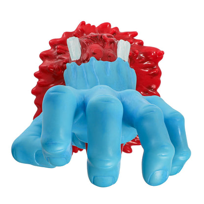 KIDROBOT x Santa Cruz 40th Anniversary Screaming Hand 9" Glow-In-The-Dark Vinyl Art Figure - Happyart 74.95 USD