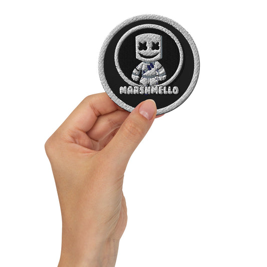 Marshmello Embroidered Iron-on Festival Patches