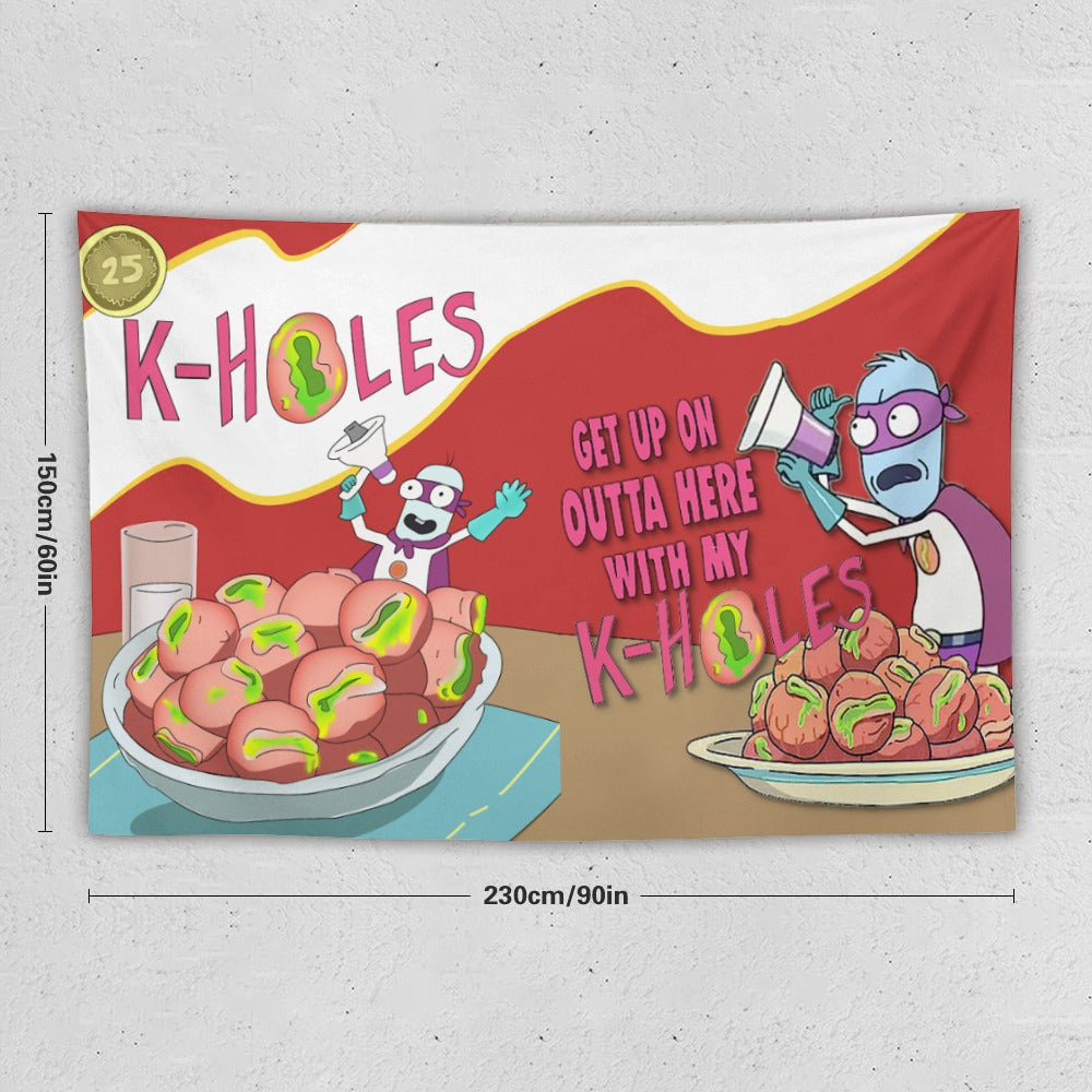 Custom EDM Artist Tapestry Rave Wall Hanging Music Festival Flag Camping Totem Decoration Large Multiple Sizes