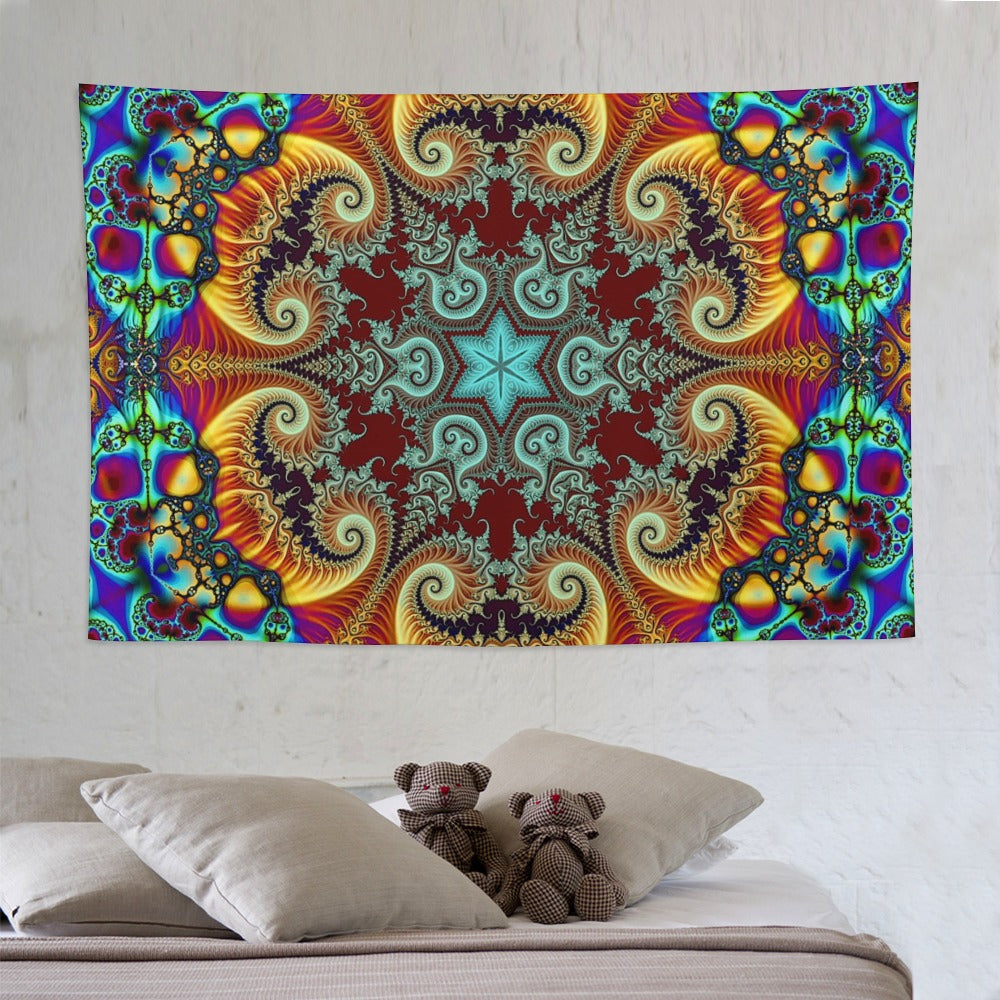 Custom EDM Artist Tapestry Rave Wall Hanging Music Festival Flag Camping Totem Decoration Large Multiple Sizes