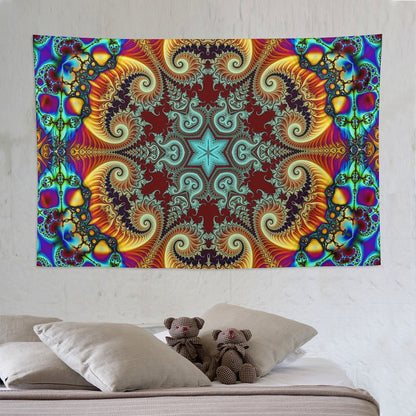 Custom EDM Artist Tapestry Rave Wall Hanging Music Festival Flag Camping Totem Decoration Large Multiple Sizes