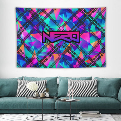 Custom EDM Artist Tapestry Rave Wall Hanging Music Festival Flag Camping Totem Decoration Large Multiple Sizes