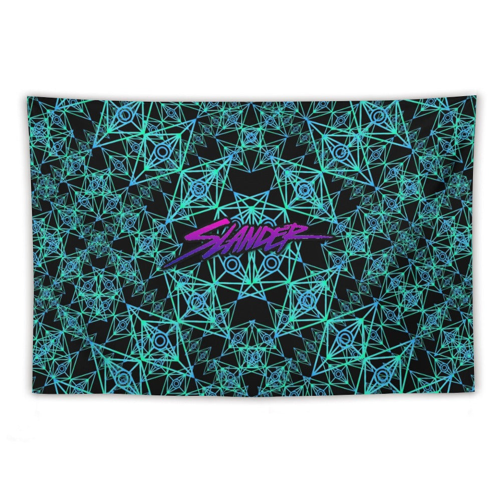 Custom EDM Artist Tapestry Rave Wall Hanging Music Festival Flag Camping Totem Decoration Large Multiple Sizes